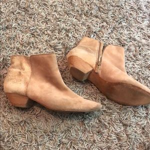 BCBG suede booties